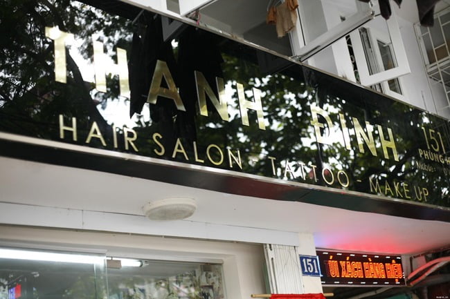 bảng hiệu hair salon